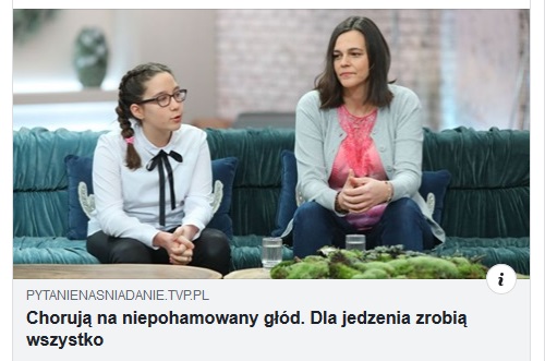 Życie z zespołem Pradera-Williego